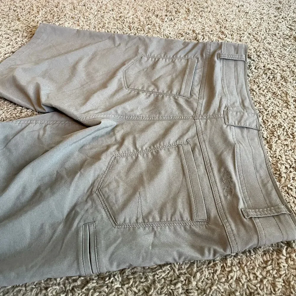 Kuhl Men's Shorts Shift Amphibia Short Charcoal Gray Tech size 36